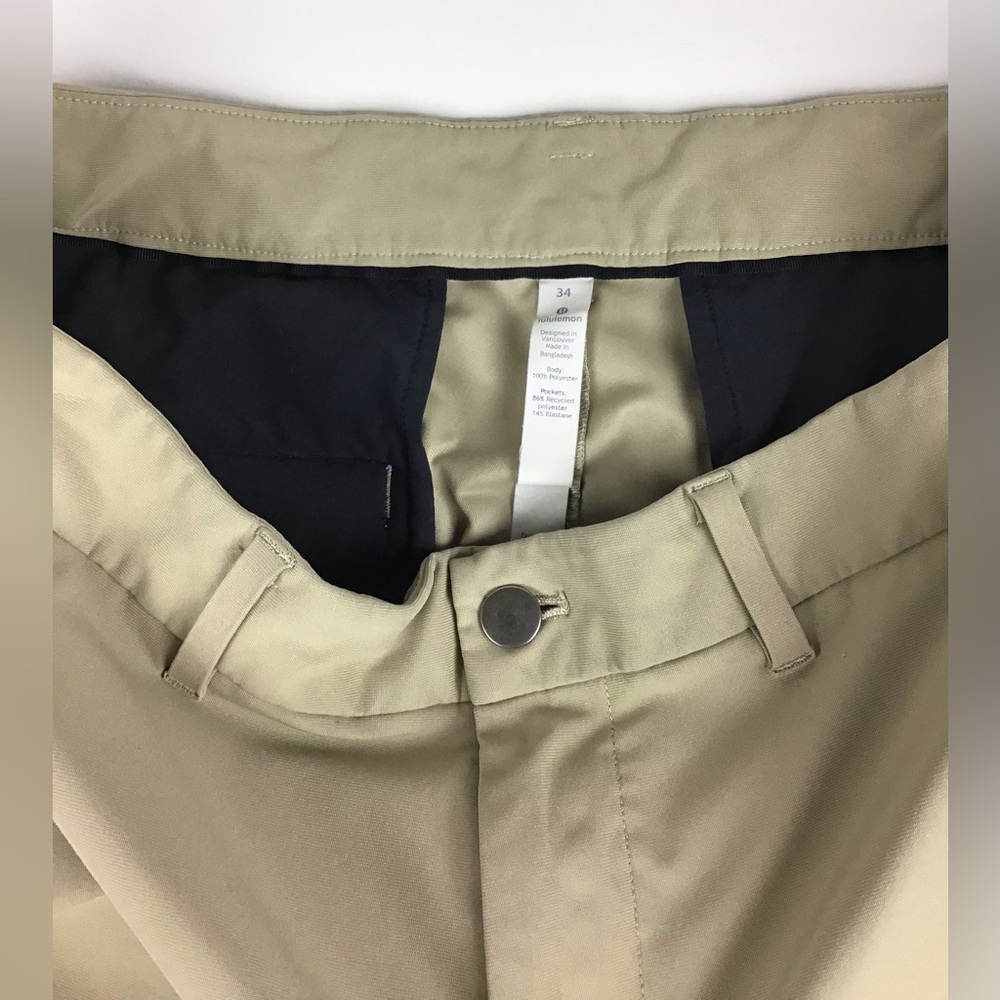 lululemon athletica Men's Khaki Chinos - Light Tan - Picture 5 of 12